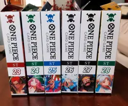 Bandai One Piece Card Game Starter Decks ST 23 24 25 26 27 28 English Op11 Packs - Image 1
