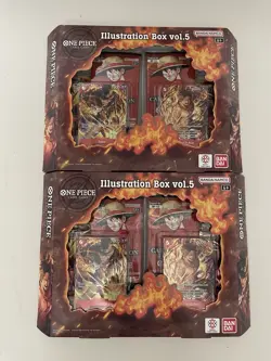 One Piece Card Game: Illustration Box Volume 5 New Sealed *Ships now* X2! - Image 1