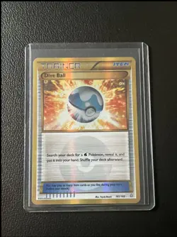 Dive Ball 161/160 Secret Rare Trainer Primal Clash Pokemon TCG Card - Image 1