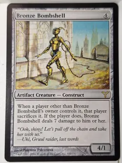 Bronze Bombshell - Dissension - Magic the Gathering MTG Nice! - Image 1