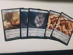 MTG Food Tokens X5 the Lord of the Rings: Tales of Middle-Earth - Image 1