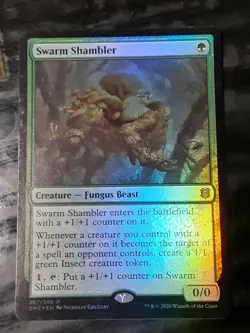 Swarm Shambler FOIL ,Zendikar R, LP , MTG , FREE SHIPPING - Image 1