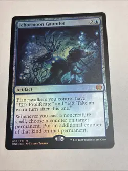 Ichormoon Gauntlet Phyrexia: All Will Be One Foil NM/LP - Image 1