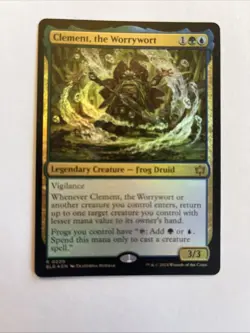 Clement, the Worrywort Foil - Bloomburrow MTG - Image 1