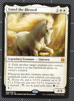 Emiel the Blessed MYTHIC Jumpstart MTG Near Mint Unplayed - Image 1