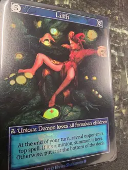 NM FOIL Lilith Unique Sorcery Contested Realm Gothic - Image 2