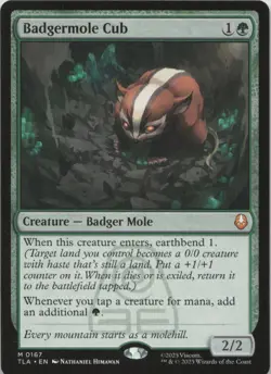 Badgermole Cub M Avatar: The Last Airbender 167 - LP MTG - Image 1