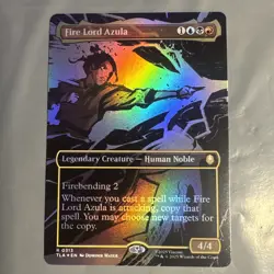 Fire Lord Azula (0313) (Borderless) Avatar: The Last Airbender Foil - Image 1