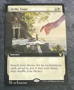 Idyllic Tutor Theros Beyond Death MTG Magic the Gathering Extended Art - Image 1