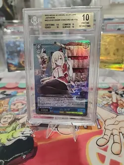 2022 Weiss Schwarz Azur Lane Jp Concord Sr Foil BGS 10 PRISTINE - Image 2