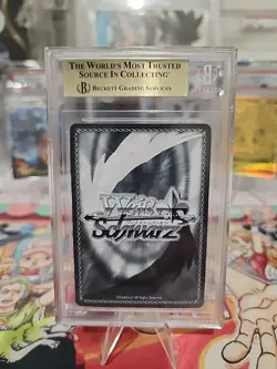 2022 Weiss Schwarz Azur Lane Jp Concord Sr Foil BGS 10 PRISTINE - Image 3