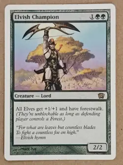 Elvish Champion - 8th Edition - Lightly Played close to NM | MTG - Image 1