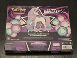 Pokemon TCG Galarian Rapidash V Box New Sealed - Image 2