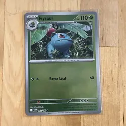 Ivysaur Reverse Holo Common ME01: Mega Evolution 002/132 NM Pokemon NM - Image 1