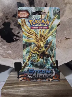 Pokemon XY Steam Siege Sleeved Booster Pack Factory Sealed - Image 1