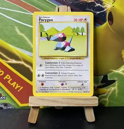 Pokemon TCG Porygon Base Set 39/102 Regular -LP (Combine P&P) - Image 1