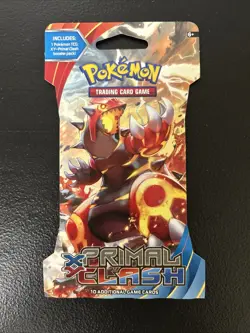 Pokemon TCG: Primal Clash Booster Pack Sleeved XY 2015 New Factory Sealed 820650109492 - Image 1