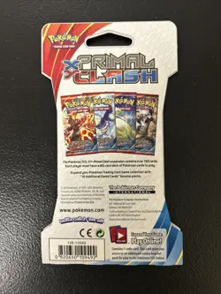 Pokemon TCG: Primal Clash Booster Pack Sleeved XY 2015 New Factory Sealed 820650109492 - Image 2