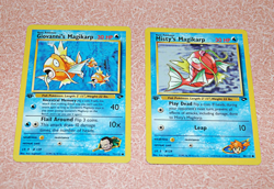 Pokemon Giovannis Magikarp #73/132 Misty’s Magikarp #88/132 Gym Challenge 1st Ed - Image 3