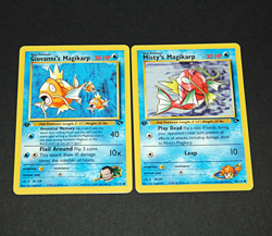 Pokemon Giovannis Magikarp #73/132 Misty’s Magikarp #88/132 Gym Challenge 1st Ed - Image 4