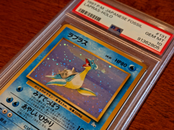 Pokemon TCG: SWIRL 1997 Lapras #131 Japanese Fossil - PSA 10 - Image 2