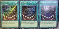 Yu Gi Oh - The Book Of The Law (x3) - Genesis Impact FUEN-EN036 - 1st Edition 96 - Image 1