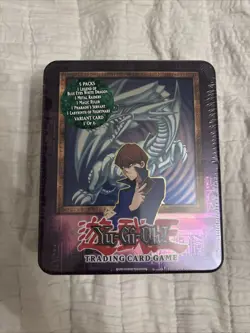 Yu-Gi-Oh 2002 Kaiba Blue Eyes White Dragon Collector's Tin New FACTORY SEALED - Image 1