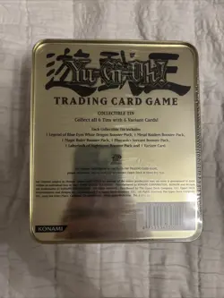 Yu-Gi-Oh 2002 Kaiba Blue Eyes White Dragon Collector's Tin New FACTORY SEALED - Image 2