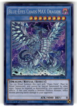 Blue-Eyes Chaos MAX Dragon MVP1-ENS04 Secret Rare The Dark Side of Dimensions M - Image 1