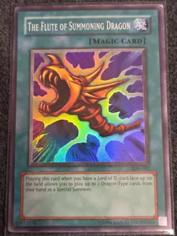The Flute of Summoning Dragon | SDK-042 | Super Rare | YuGiOh! | MP - Image 1