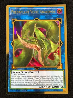 Yugioh Predaplant Verte Anaconda MGED-EN036 1st Gold (NM) - Image 1