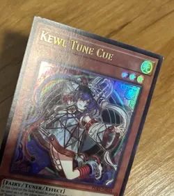 Kewl Tune Cue PHRE-EN034 Yugioh Phantom Revenge Ultra Rare 1st Ed Lightly Played - Image 2