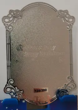 Nami One Piece LSP Goddess Story Limited GOLD METAL CARD Waifu 128/200 Christmas - Image 2