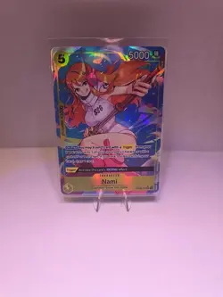 Nami OP08-106 Two Legends Foil Alternate Art Super Rare - Image 1
