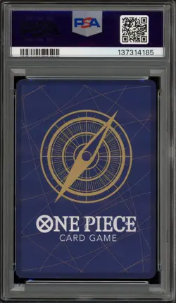 One Piece CCG Monkey.D.Luffy Convention Exclusive Foil Promo P-043 PSA 9 Mint - Image 2