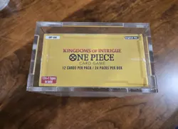 SEALED- One Piece Op-04 Kingdoms of Intrigue English Booster Box English - Image 5