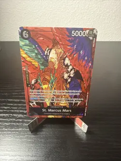 St. Marcus Mars - One Piece (OP13-091) (Alternate Art) Carrying On His Will OP13 - Image 1