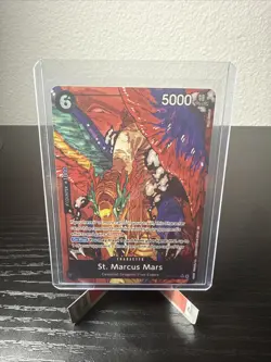 St. Marcus Mars - One Piece (OP13-091) (Alternate Art) Carrying On His Will OP13 - Image 2