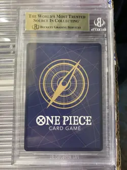 One Piece Paramount War Monkey D Luffy Alt Art OP02-041 KO BGS 9.5 Gem Mint - Image 2