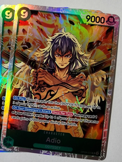 2X Adio OP09-023 SR Emperors in the New World/ONE PIECE TCG English - Image 1