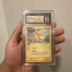 Pokemon Card CGC Pristine 10 Psyduck 81/110 - Ex Holon Phantoms NON-HOLO Tcg - Image 1
