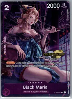 Black Maria (CS 2023 Celebration Pack) ST04-011 English - One Piece Card - NM - Image 1