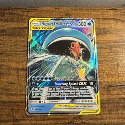 Magikarp & Wailord GX SM166 Jumbo Oversize Pokemon Card Tag Team - Image 1