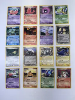16 Pokemon Cards 2003-2008 - Mixed Sets - Lightly Played - Image 1