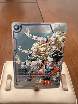 Dragon Ball Fusion World Card Gotenks SB02-022 Alt Art Gold Holofoil - Image 1