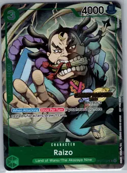 Raizo (CS 2023 Event Pack) OP01-052 English - One Piece Card - NM - Image 1