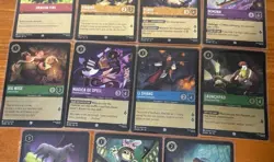 Lot Of 14 FOIL Disney Lorcana Whispers In The Well Cards. Uncommon & Common - Image 4
