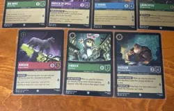 Lot Of 14 FOIL Disney Lorcana Whispers In The Well Cards. Uncommon & Common - Image 5