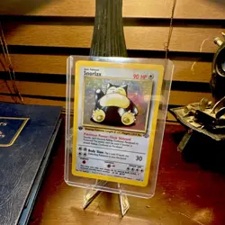 Pokemon Snorlax Jungle 1st Edition Holo Rare 90 HP English Card 11/64 1999 - Image 1