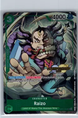 Raizo (CS 2023 Event Pack) OP01-052 English - One Piece Card - NM - Image 1